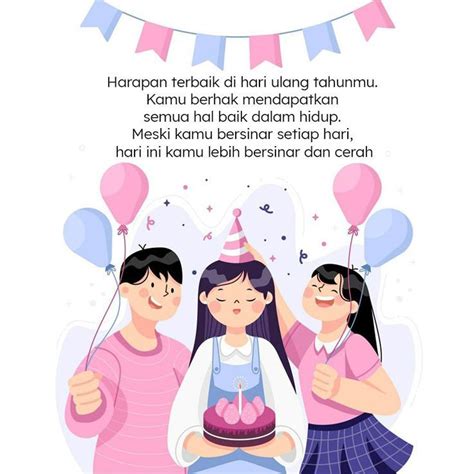 Gambar Ucapan Selamat Ulang Tahun Untuk Anak Perempuan Hapoy Birthday