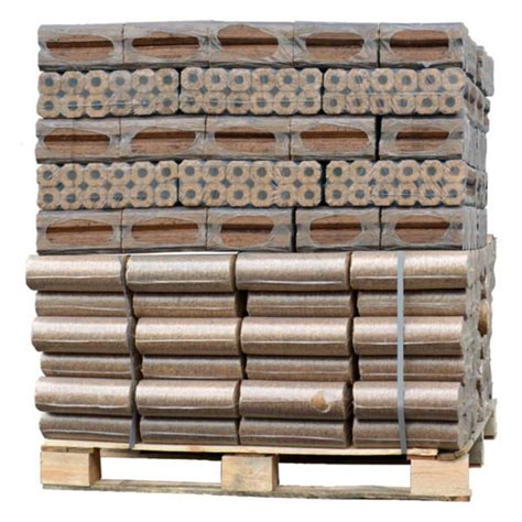 Gemischte Palette Von Holzbriketts Pini Kay Nestro Mix 960Kg