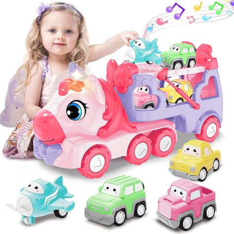 Seveclotree Camion Macchinine Per Bambini Giocattoli In Pezzi Cars