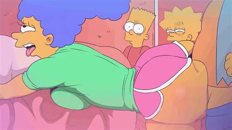 Post 4267933 Bartsimpson Lisasimpson Margesimpson Nelsonmuntz Thesimpsons Animated D Art