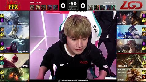 Fpx Vs Lgd All Game Highlight Lpl M A H Lpl Summer