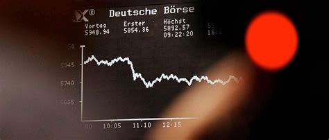 Weltweite Kurseinbrüche Dax rutscht unter 5400 Punkte