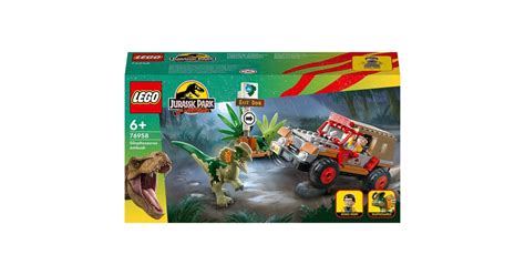 Lego 76958 Jurassic World Hinterhalt Des Dilophosaurus Konstruktionsspielzeug