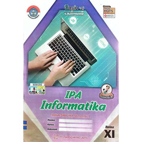 Jual LKS SMA MA IPA INFORMATIKA KELAS 11 KURIKULUM MERDEKA SEMESTER 1