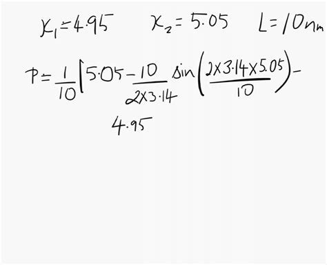 Solved The Ground State Wavefunction For A Particle Confined To A