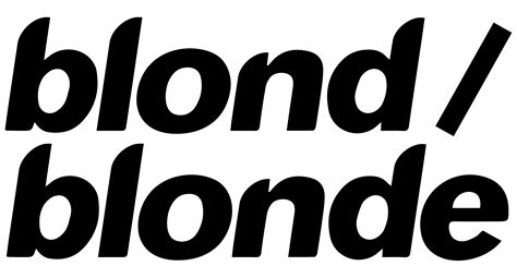 Blonde Font Rfrankocean