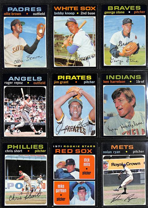 Lot Detail Topps Baseball Complete Set Of Cards