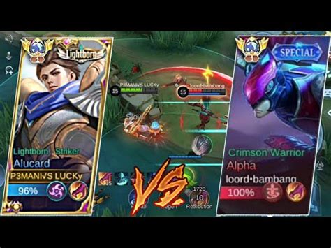 ALUCARD LIGHTBORN VS ALPHA CRIMSON WARRIOR KASIH PAHAM DIA SAMPAI