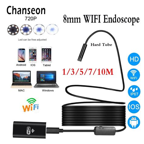 Aliexpress Buy Chanseon 8mm Wifi Endoscope Camera IOS Endoscope