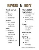 Revise And Edit Achor Chart Teaching Resources TPT