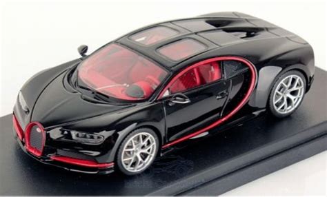 Modellino In Miniatura Bugatti Chiron 1 43 Look Smart Sky View Nero