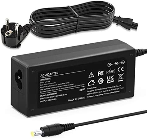 Caricatore 65W Alimentatore 19V 3 42A Caricabatterie Per Acer Aspire