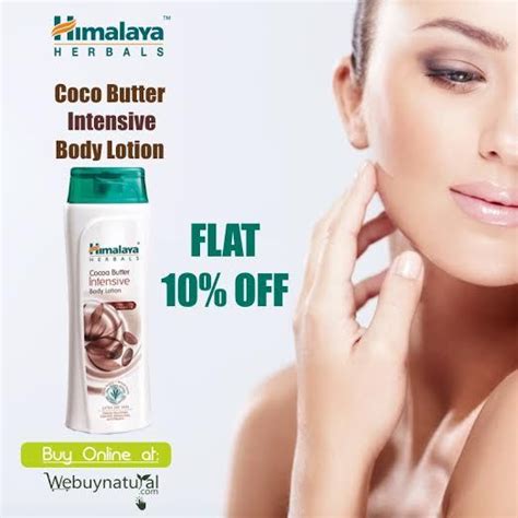 Himalaya Cocoa Butter Intensive Body Lotion Deeply Moisturizes