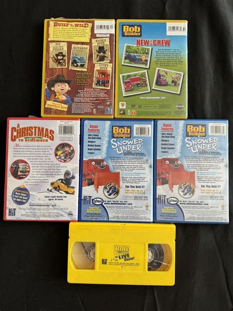 Lot Of Bob The Builder Dvds Animated Grelly Usa