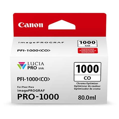 Tinta Canon PFI 1000 CO Lucia Pro Chroma Optimizer Ink Tank 80ML