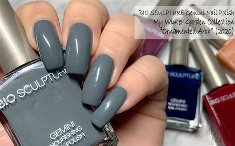 Swatch Review Bio Sculpture My Winter Garden Collection