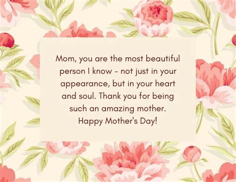 100 Best Mother S Day Card Messages Wishes And Greetings