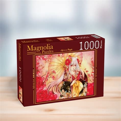 Magnolia Red Plum 1000 Legpuzzel Goedkopelegpuzzels Nl Legpuzzels