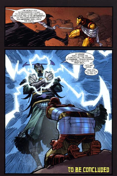 Read Online Iron Man Enter The Mandarin Comic Issue 5