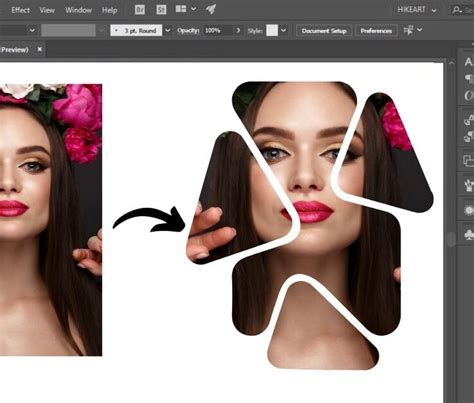 Masking In Illustrator Retouching Labs