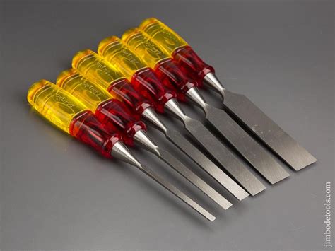 Fantastic Set of Six IRWIN MARPLES Chisels MINT in Original Box -- 804 – Jim Bode Tools