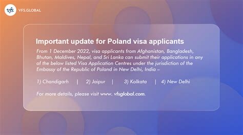 VFS Global - We have an important update for Poland visa... | Facebook