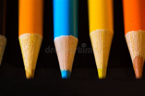 Crayons Colored Pencil Set Loosely Arranged On White Background