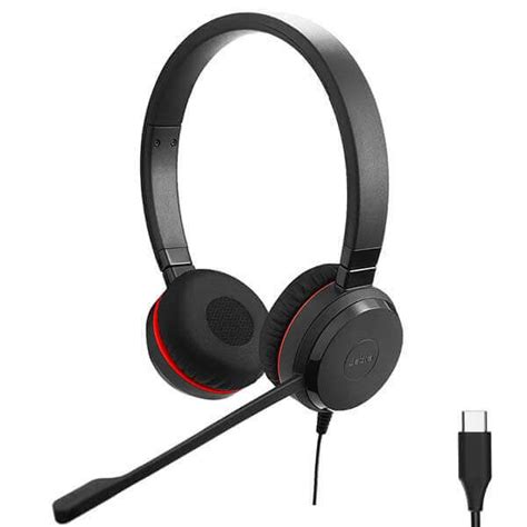 Jabra Evolve Se Ms Stereo Headset Usb C Jabra