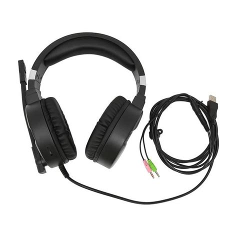 Hurrise Casque Gamer F Son Surround Spatial Micro Anti Bruit Pour