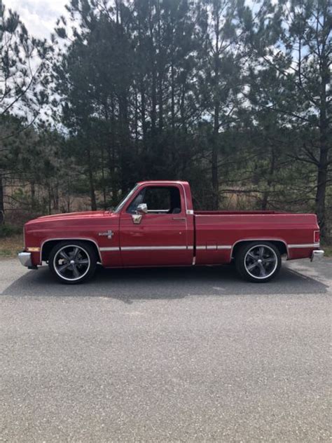 Chevrolet C Pickup Red Rwd Automatic Classic Chevrolet C