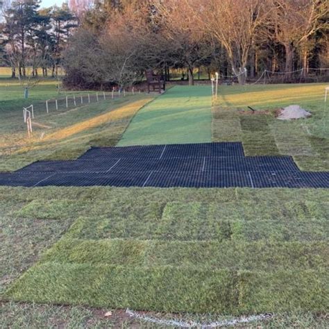 Rubber Grass Mats Create Tee Approaches At Millbrook Golf Club