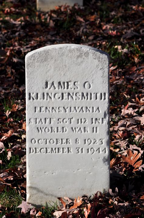 SSGT James Orville Jimmie Klingensmith 1923 1944 Find A Grave