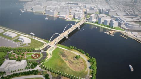 Fly Through The New Frederick Douglass Memorial Bridge The Washington