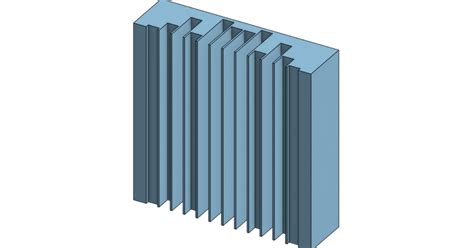 Quadratic Diffuser Pannel By Prexrawr Download Free Stl Model