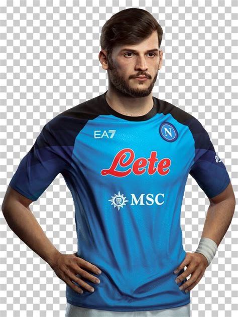 Khvicha Kvaratskhelia Transparent Png Render Free Napoli Football