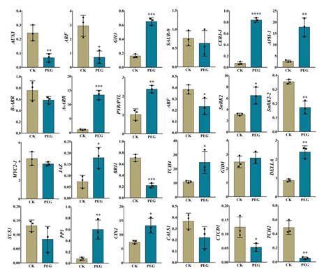 RT QPCR Based Results Of Randomly Selected Differentially Expressed