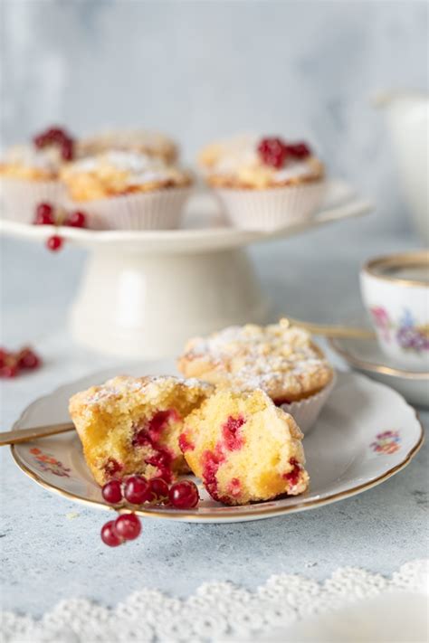 Johannisbeer Muffins Mit Streuseln Zimtkeks Und Apfeltarte