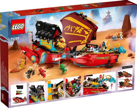 LEGO 71797 NINJAGO Destiny Bounty Race Against Time Building Toy Set