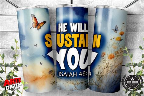 Christian Tumbler Wrap Design PNG Graphic By Arte Digital Designs