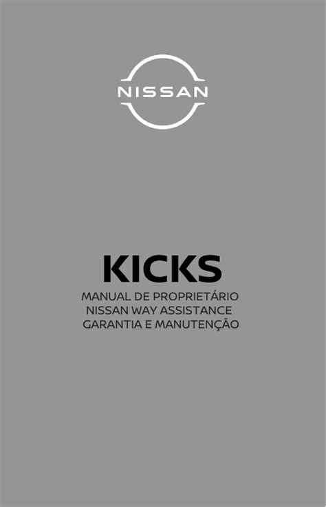 2024 Nissan Kicks Manual do proprietário PDF 327 Pages