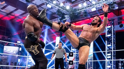 Drew Mcintyre Vs Bobby Lashley Wwe Title Match Wwe Backlash