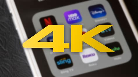 Which Streaming Service Has the Most 4K Content?