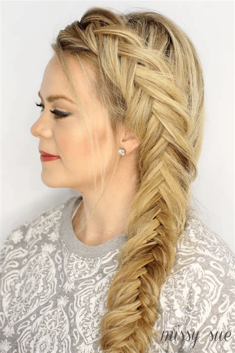 Dutch Fishtail Braid