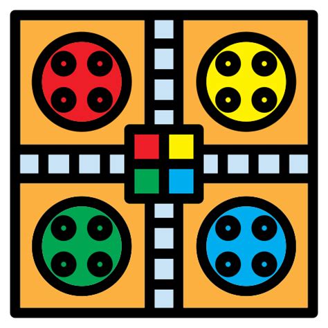 Ludo Generic Outline Color icon