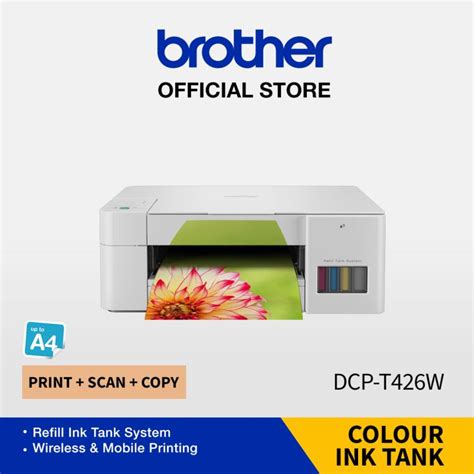 Brother Dcp T W Ink Tank Printer A In Wireless Colour Ink Tank