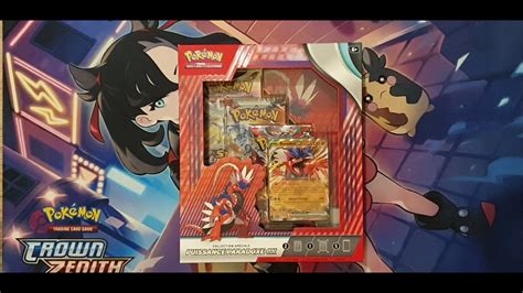 Ouverture Pokemon Coffret Puissance Paradoxe EX YouTube