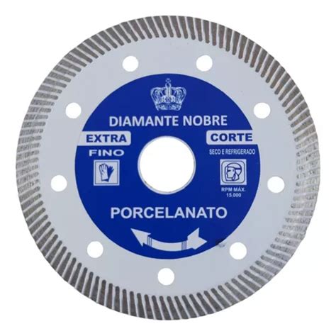 Disco Diamantado Corte Para Porcelanato Ultrafino 110x20x1mm MercadoLivre