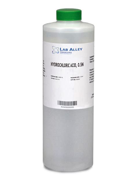 Hydrochloric Acid 0 5n Solution Lab Alley