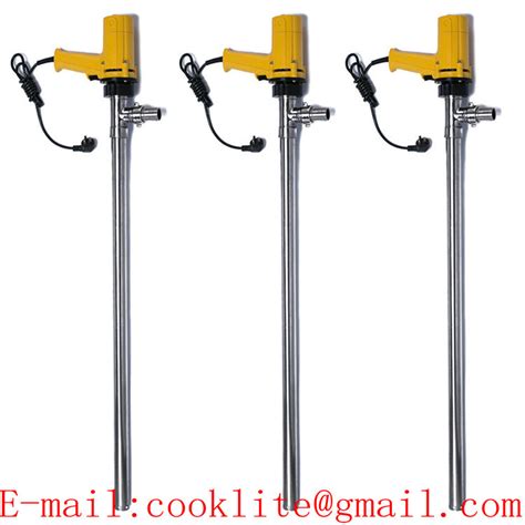 150lmin Ac Electric Barrel Pump 316 Stainless Steel Acid Liquid Chemical Drum Transfer Pump