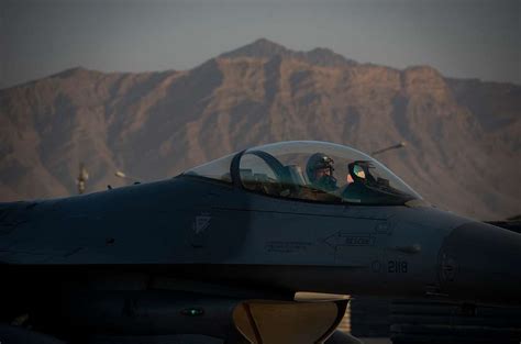 A 555th Expeditionary Fighter Squadron F 16 Fighting PICRYL Public